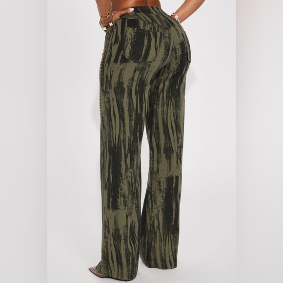 Concrete Safari Studded Wide Leg Pant - Picture 2 of 10